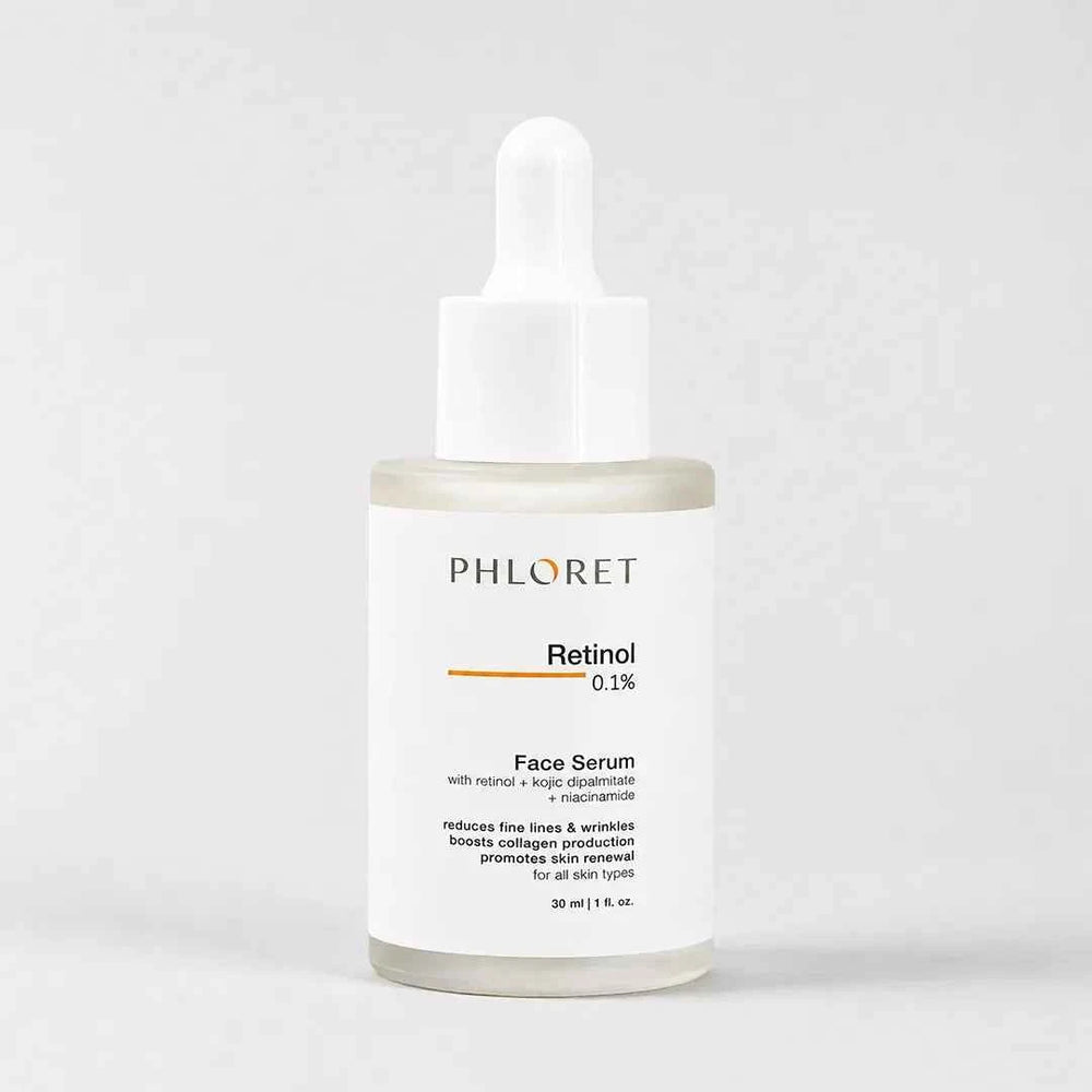 0.1% Retinol Face Serum with Peptides & Squalene | Phloret