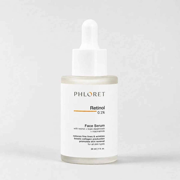 0.1% Retinol Face Serum with Peptides & Squalene | Phloret