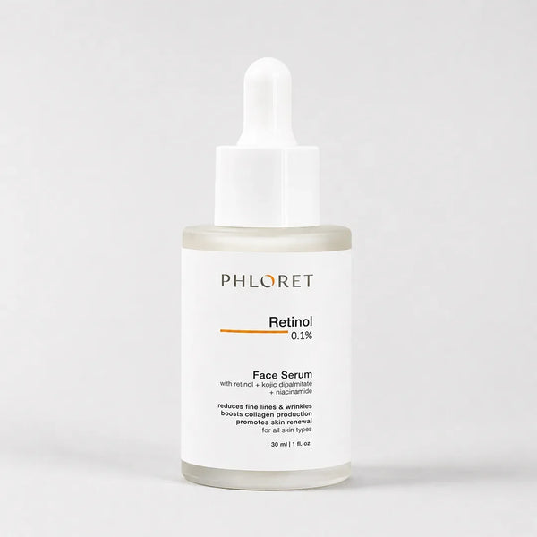 Phloret | 0.3% Retinol Face Serum with Peptides & Squalene