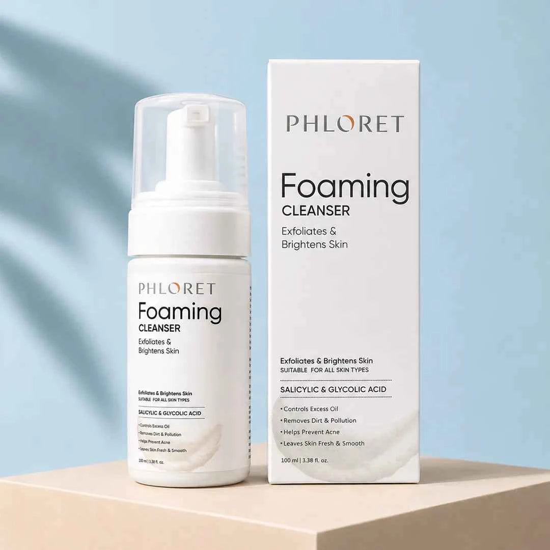 Phloret | Salicylic Acid Foaming Face Wash for Oily & Acne-Prone Skin
