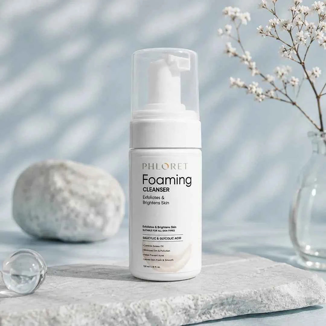Phloret | Salicylic Acid Foaming Face Wash for Oily & Acne-Prone Skin