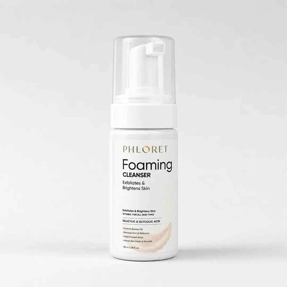 Salicylic Acid Foaming Face Wash | Phloret for Oily & Acne-Prone Skin